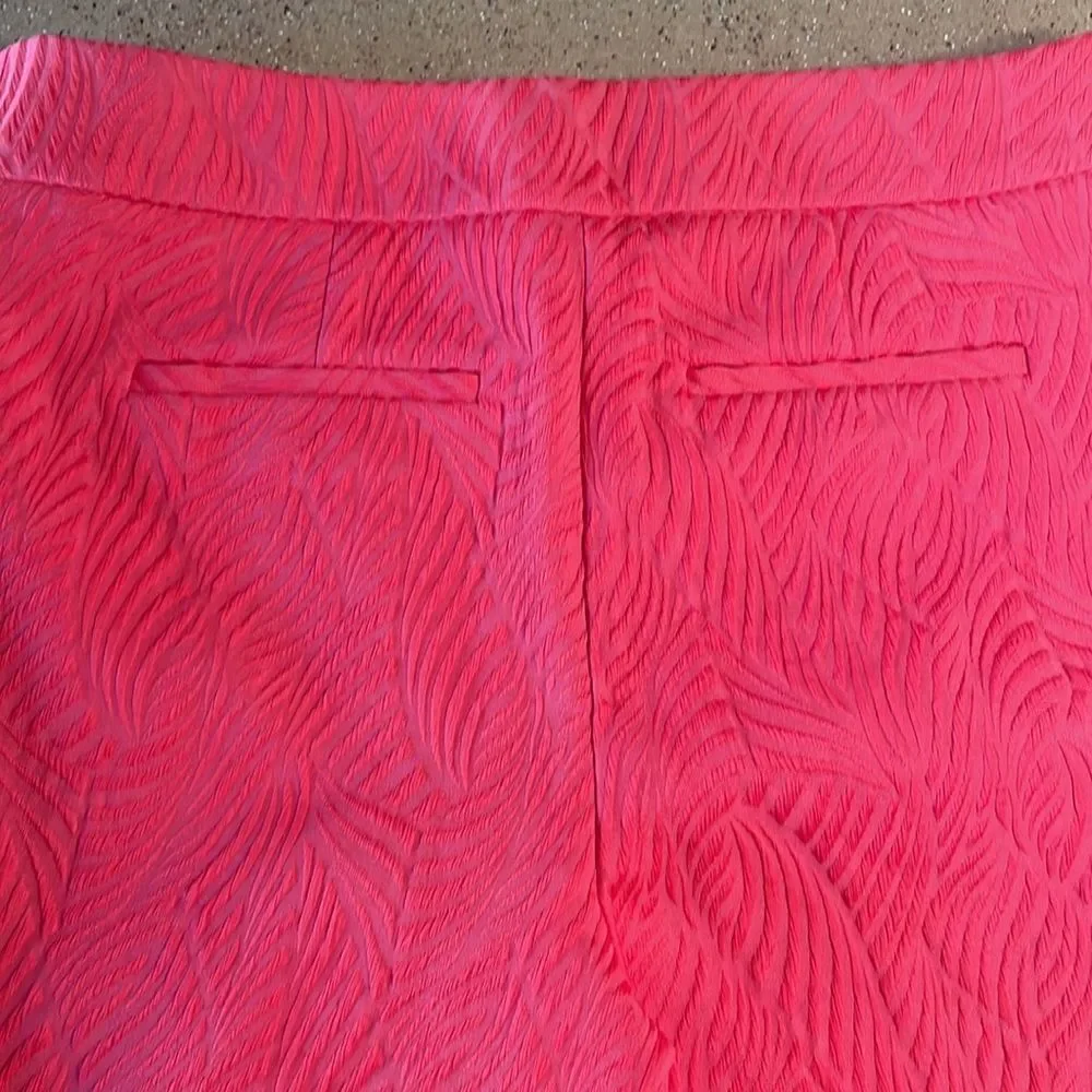 Textured Tapestry Fabric Dress Shorts w Rolled Hems sz 6